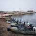 ...si danno appuntamento nella scuola di sport nautici Cat surf di Cala San Giorgio, foce dellomonima lama